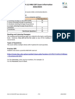 ELIA 113 Mid CBT Exam Information For Teachers and Students 2022.23 PDF