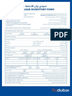 Baggage Inventory Form PDF