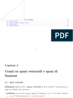 2 Spazi Vettoriali e Spazi Di Funzioni PDF