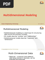 L7. Multidimensional Modeling