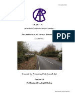Symonds Yat. Archaeological Impact Assessment. APAC. LTD