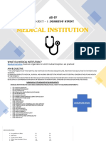 Medical Institutions: A Desktop Study