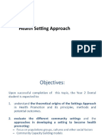 Health setting approach (1)