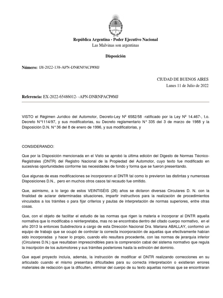 Digesto DNRPA.pdf | PDF | Justicia | Crimen y violencia