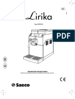Manual Philips Saeco Lirika (40 Páginas)
