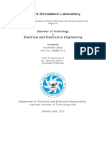 EE354 Simulation Lab Report