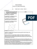 Parallelogram Properties in Laptops, Doors, Traffic Signs and Tiles