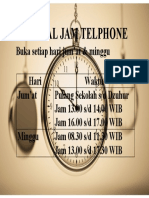 Jadwal Jam Telphone