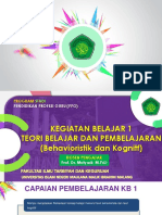 KB1 Teori Belajar Dan Pembelajaran PDF