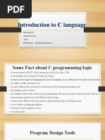 Introduction To C Language