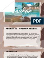 Caraga Region History and Overview