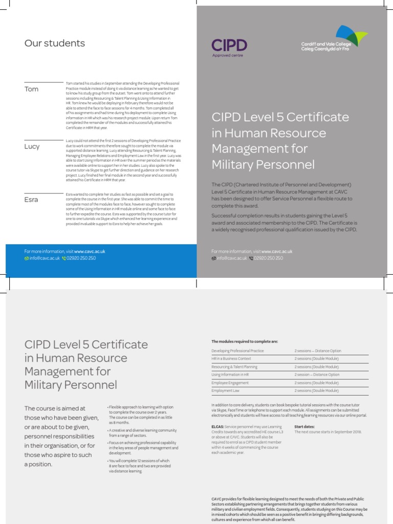 Cipd L5 | PDF | Human Resource Management | Human Resources