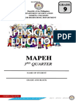 MAPEH 9 Quarter 3 Physical Education Module