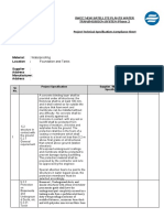 Compliance Sheet-Foundation Waterproofing MFGC