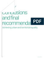 Achieving urban and territorial equality through local action