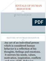 Fundamentals of Human Behavior: FR - Pascualsalas, Os M