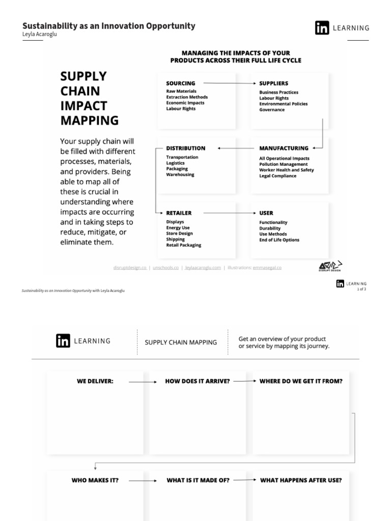 Supply Chain Mapping | PDF