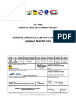 ENI - IRAQ ZUBAIR OIL FIELD DEVELOPMENT PROJECT CIVIL WORKS SPEC