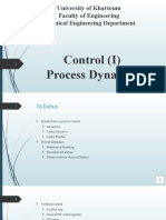 UoK Chemical Engineering Process Control Syllabus