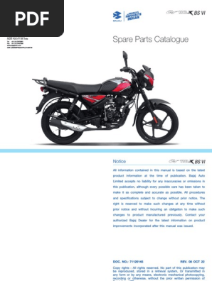 Bajaj ct 110 spare parts price list shop