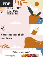 PE2 - 1st PPT - Healthy - Eating - Habits