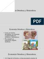 Economía Ortodoxa y Heterodoxa PDF