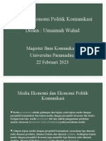 Konsep Ekonomi Politik 2023