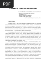 O Infante D. Pedro das Sete Partidas. José NR Ermitão