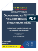 Evaluación y Prueba de Controles LD-FT para Sujetos Obligados PDF