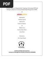 Download Asian Paints Project by Abhishek Jagwani SN63093956 doc pdf