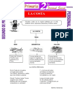 La Costa para Segundo de Primaria