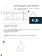 Piramida Regulata Arii Si Volume