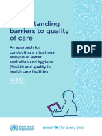 Understanding Barriers To Quality of Care