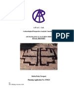 Stelvio. Archaeological Watching Brief. APAC. LTD