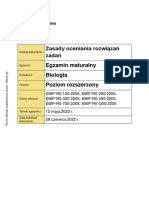 Biologia 2022 Maj Matura Rozszerzona Odpowiedzi