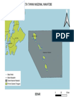 Peta Taman Nasional Wakatobi