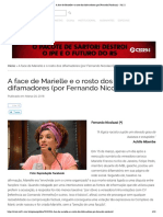 A Face de Marielle e Os Rostos Dos Difamadores - Sul21