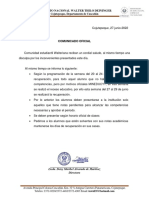 ComunicadoEstudiantesReceso PDF