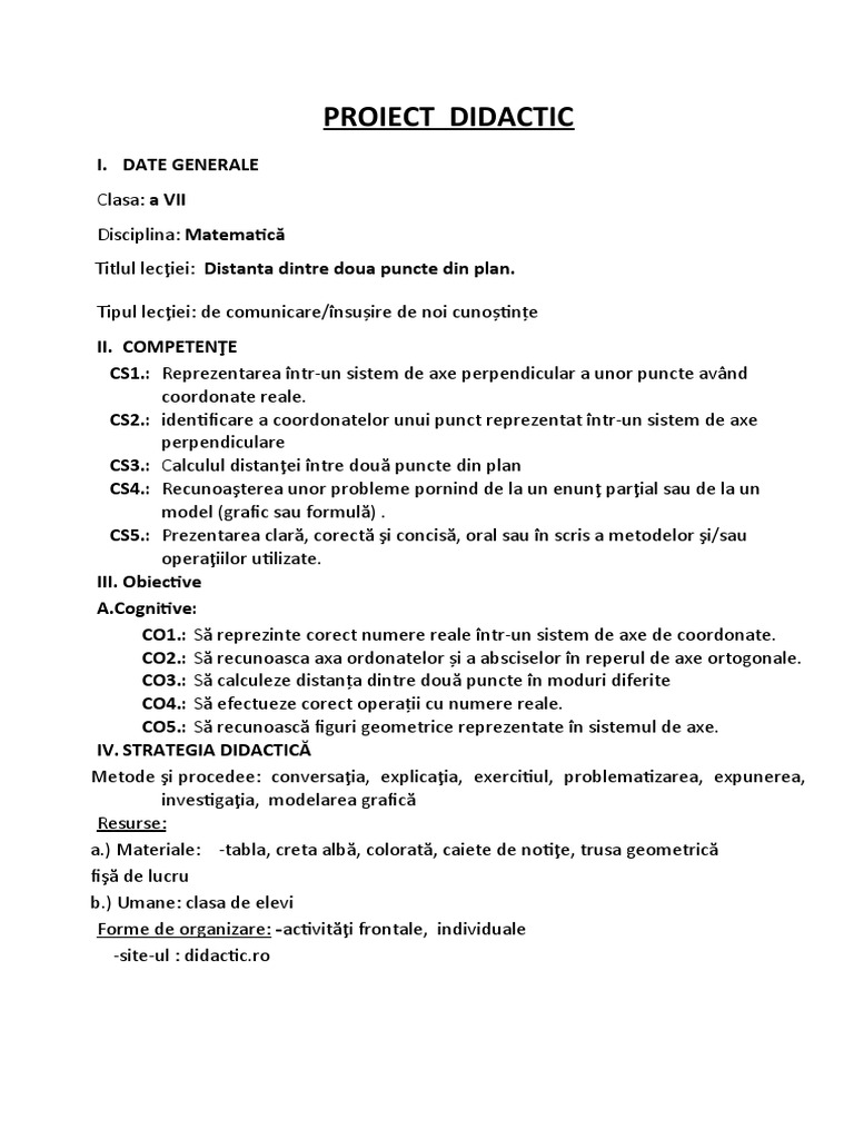 Proiect | PDF