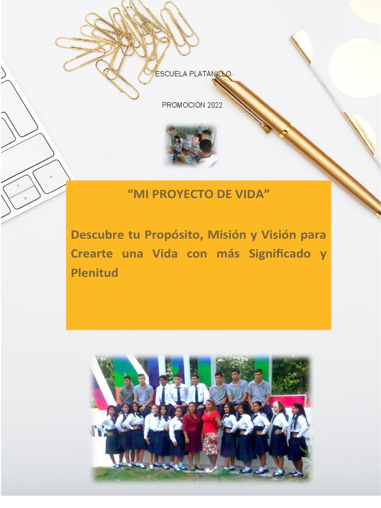 Mi Proyecto de Vida | PDF