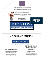 Top Glove Human Resources Presentation PDF
