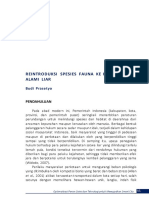 Reintroduksi Satwa PDF