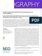 Severity of Deforestation Mediates Biotic Homogenisation, 2022 PDF
