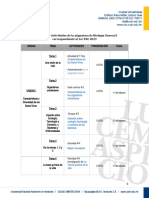 Calendario de Biologia General I-IPAC 2023