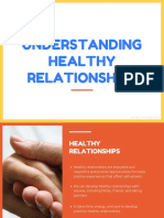 Understanding Healthy Relationships PDF