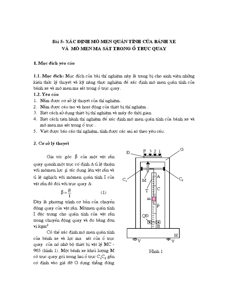 Phương Pháp Xác Định Momen Lực