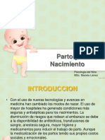 Parto y Nacimiento II Parcial PDF