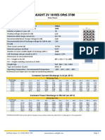 2V 18 RES OPzS 3780 Data Sheet PDF