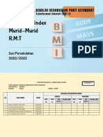Body Mass Index Murid-Murid R.M.T: Sesi Persekolahan 2022/2023