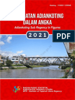 Kecamatan Adiankoting Dalam Angka 2021 PDF